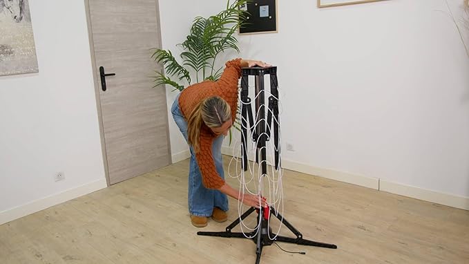Vortexdryer Rotating Cloth Dryer – Electric Drying Rack - Image 3