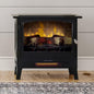 Country Living Infrared Freestanding Electric Fireplace Stove Heater in Black | by CountryLivingHearth