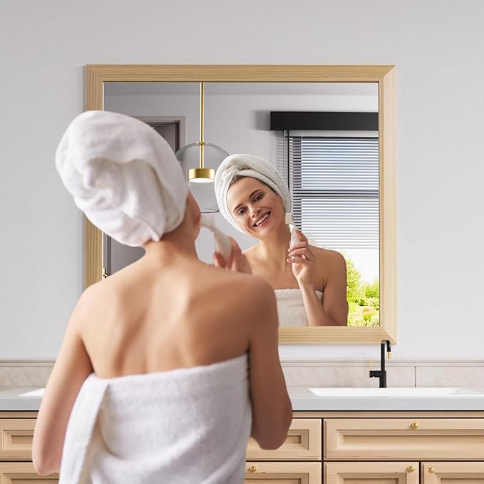 Amorho 40X36 Inch Bathroom Mirror - Image 4