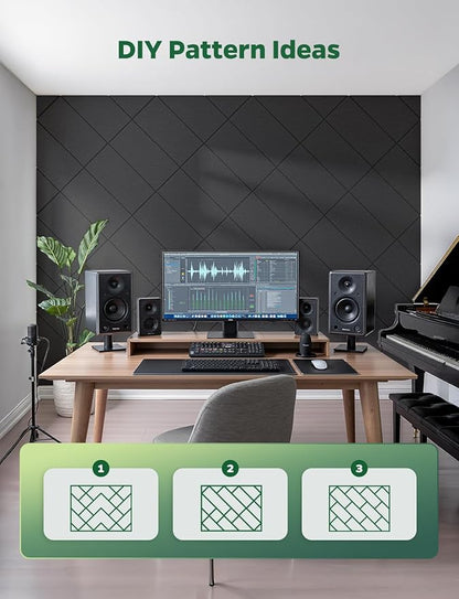 Topnaca Decorative Acoustic Soundproof Walls Panels - Image 2
