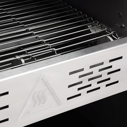 1900W Commercial Conveyor Toaster, 1-7 Gears Electric Stainless Steel - Image 5