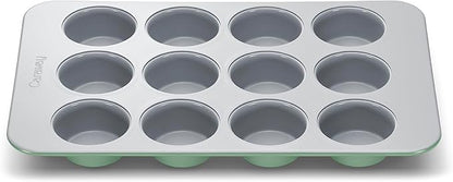 Caraway Non-Stick Ceramic 12-Cup Muffin Pan by Caraway