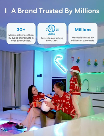 meross Smart LED Light Bulb, Smart WiFi LED Bulbs Compatible - Image 9