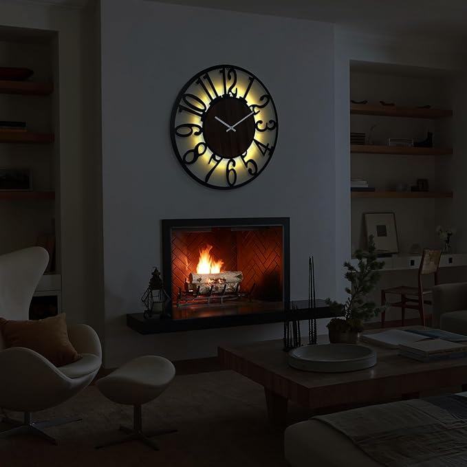 Casaformia 30'' Large Silent Wall Clock - Image 7