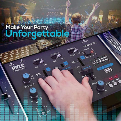 Pyle Wireless DJ Audio Mixer - Image 7