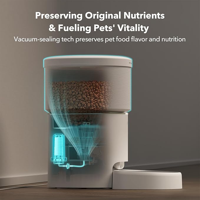 PETLIBRO 8L Automatic Dog Feeder, 5G Wi-Fi Automatic Dog/Cat Feeder, - Image 5