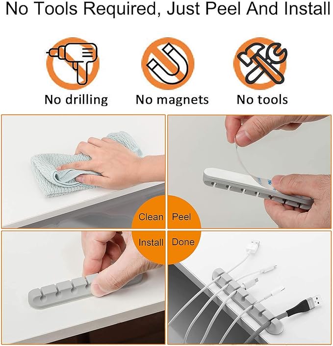 Desk Accessories for Charging Organizer - Image 5