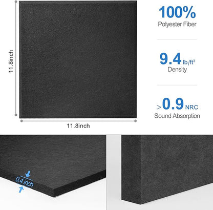 Sonicism 12 Pack Acoustic Wall Panels - Image 7
