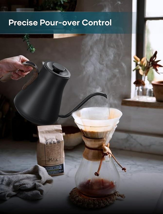 Gooseneck Electric Kettle with ±1℉ Temperature Control - Image 4