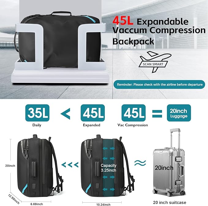 Vacuum Compression Backpack - Image 6