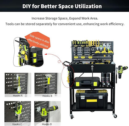 Lumizone Folding Tool Cart - Image 5