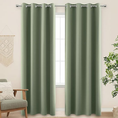 KOUFALL Retro Vintage Curtains for Bedroom - Image 3