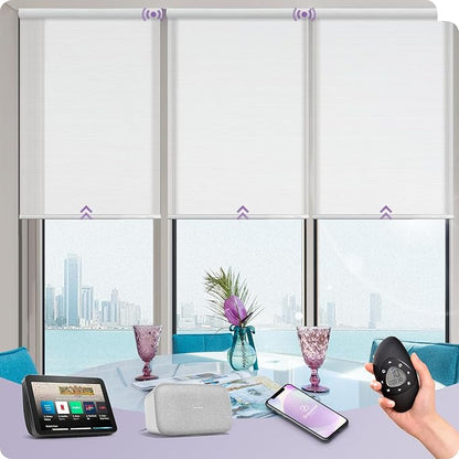 Graywind Motorized Light Filtering Shades Compatible by Graywindbeyondshading