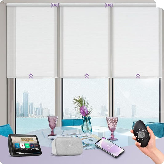 Graywind Motorized Light Filtering Shades Compatible by Graywindbeyondshading