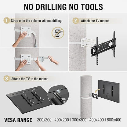 CondoMounts CLMTVT1064 DIY Column TV Mount - Image 8