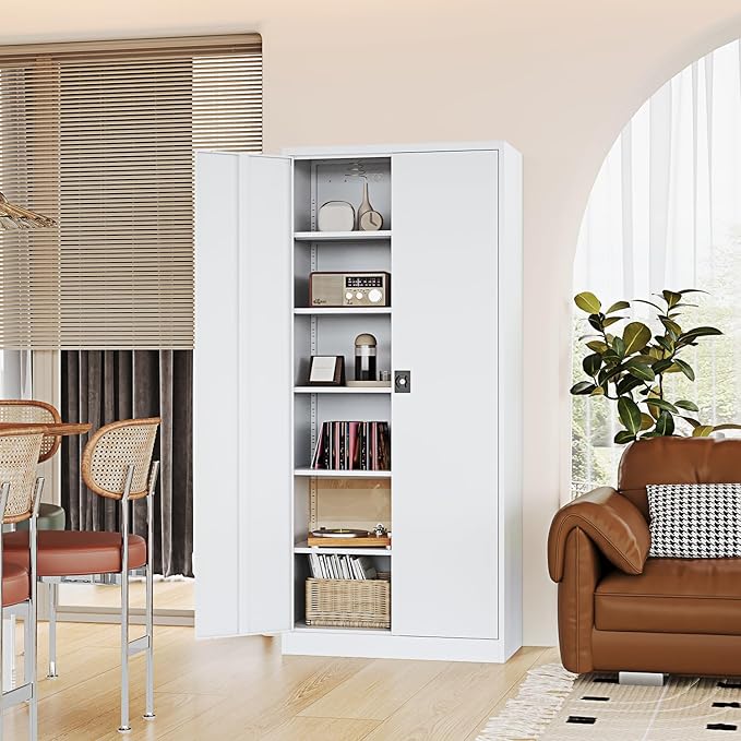 Metal Storage Cabinet-71” Tall Steel File Cabinets - Image 7
