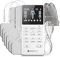Etekcity 4-Channel Rechargeable TENS Unit, FSA-HSA Eligible Muscle Stimulator by Etekcity