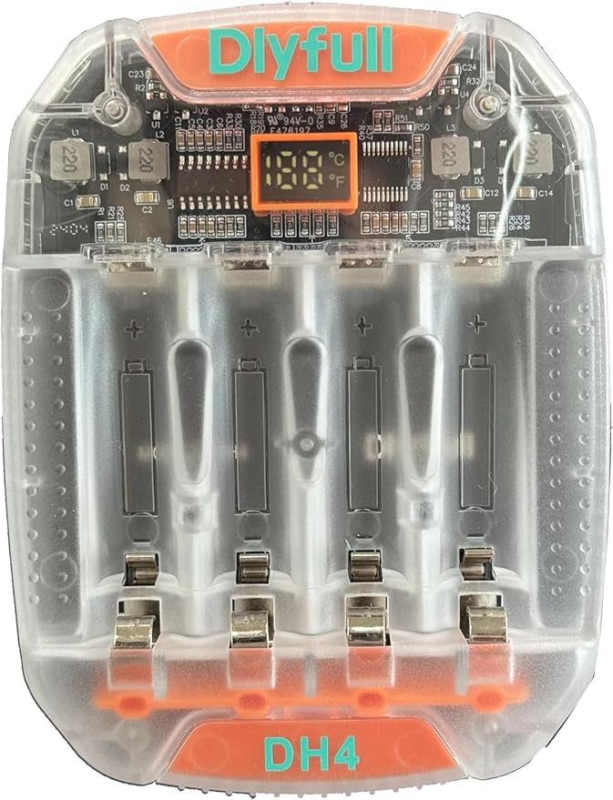 Dlyfull 4 Bay AA AAA Battery Charger - Image 7