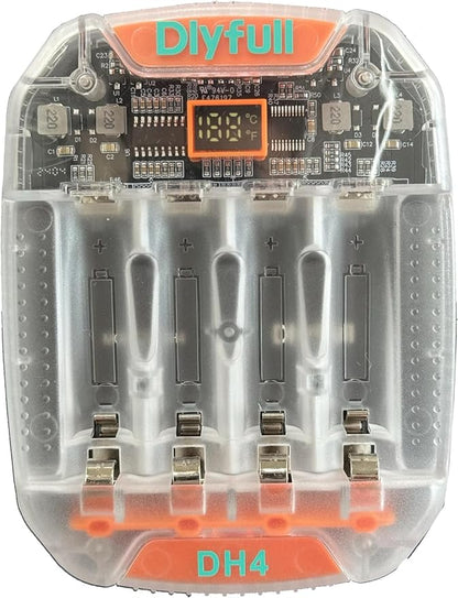 Dlyfull 4 Bay AA AAA Battery Charger - Image 7