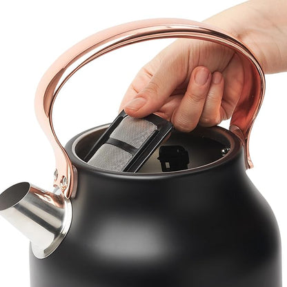 Haden Heritage 1.7 Liter Stainless Steel Electric Kettle, Hot Water Tea Kettle - Image 9