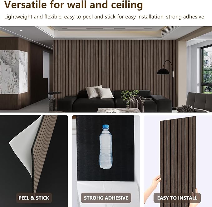ARMURO Wood Panels for Wall 2 PCS - Image 2