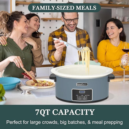 HOMECOOKIN 7-Quart Programmable Slow Cooker - Image 7