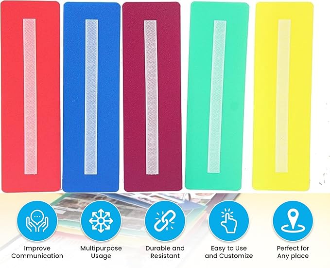Smile4autism Small 2x8 Tools Perfect to Keep Your Loose Visual Picture Cards - Image 6
