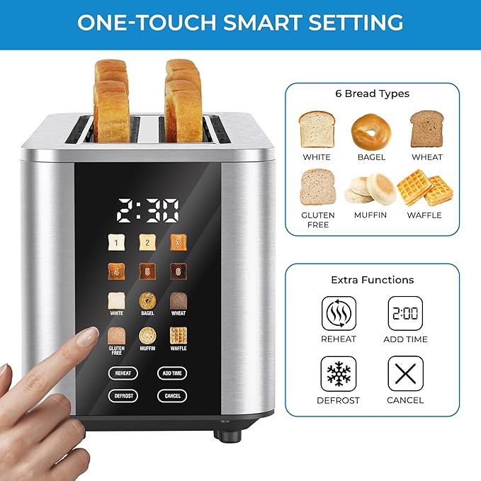 Kenmore 4-Slice Long Slot Toaster - Image 3