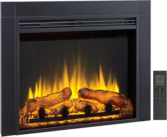 Legend Flame LegendFlame Jaden 32'' W x 25'' H Electric Fireplace Insert by LegendFlame