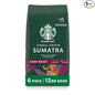 Starbucks Ground Coffee, Dark Roast Hot or Iced Coffee, Single-Origin Sumatra by StarbucksCoffee