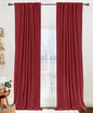 100% Blackout Shield Linen Blackout Curtains by 100BlackoutShield