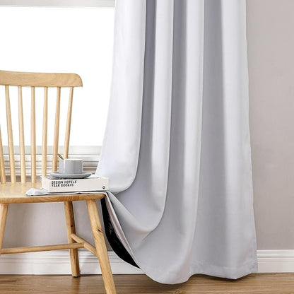 ChrisDowa 100% Blackout Curtains 90 inch Long - Image 7