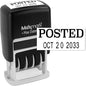 MaxMark Self-Inking Rubber Date Office Stamp by Maxmark