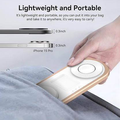 3 in 1 Fast Wireless Charger Stand - Image 5