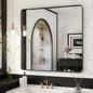 ISKM Black Metal Framed Wall Mirror by ISKM-IStillKeepMovin