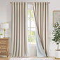 Lazzzy Blackout Curtains Thermal Insulated Curtains Room Window Drapes Super by Lazzzy