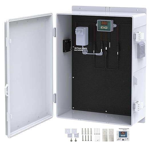 Outdoor Electrical Box, Waterproof Electrical Junction Box IP65 ABS Plastic - Image 8