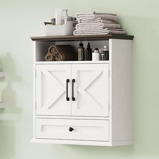 Bathroom Wall Cabinet, Wall Mounted Medicine Cabinet by Viroformo