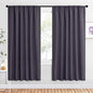 NICETOWN Bedroom Window Curtain Panels, 2 Panels, 62 in x 72 in, Window by NICETOWN