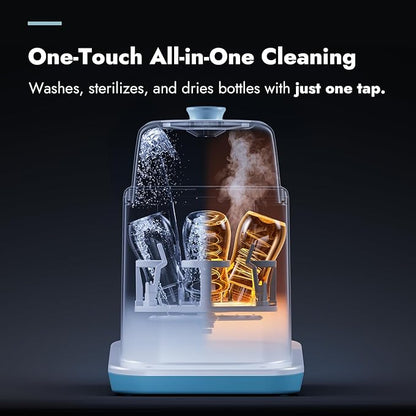 Papablic Bottle Washer Pro, Bottle Washer & Sterilizer & Dryer, 4-in-1 Bottle - Image 9