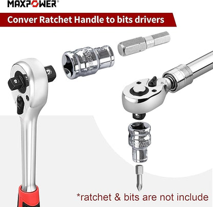 MAXPOWER Hex Bit Holder Socket Set - Image 6
