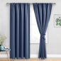 JIUZHEN Dusty Blue Blackout Curtains by JIUZHEN