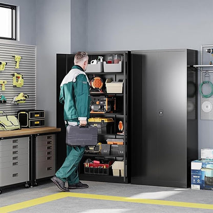 Letaya Metal Garage Storage Cabinets - Image 4