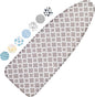 Ironing Board Cover and Pad, 18x49 Extra Wide Thick Iron Padding, Scorch & by Dalykate