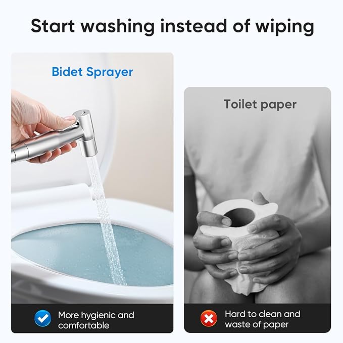 Arofa Handheld Bidet Sprayer for Toilet - Image 2