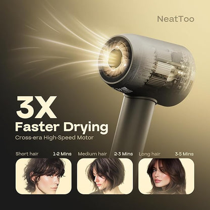 NeatToo Turbo Pro Hair Dryer | 3 Speed Settings - Image 3