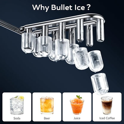 EUHOMY Ice Maker Countertop, Portable Ice Machine - Image 6