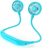 Portable Neck Fan, 2600mAh Battery Operated, Ultra Quiet Hands Free USB Fan by COMLIFE