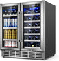 30Inch Wine and Beverage Refrigerator by Velivi