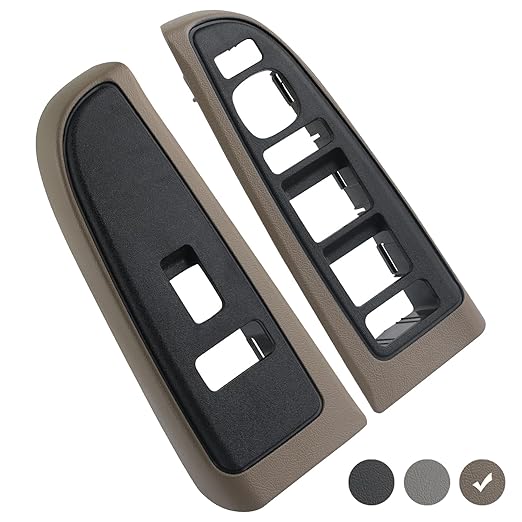 Window Switch Bezel Cover Tan Compatible by APPERFiT